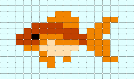 1 fih - orange, white