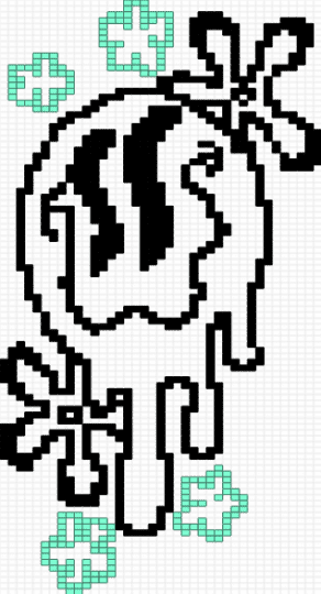 Groovy smiley - black