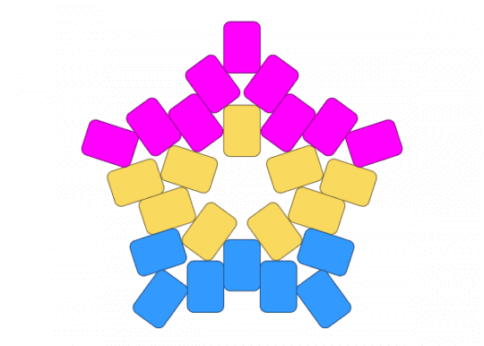 Pansexual Kandi Star🏳️‍🌈 - pansexual, pansexual kandi, pink, pride, yellow