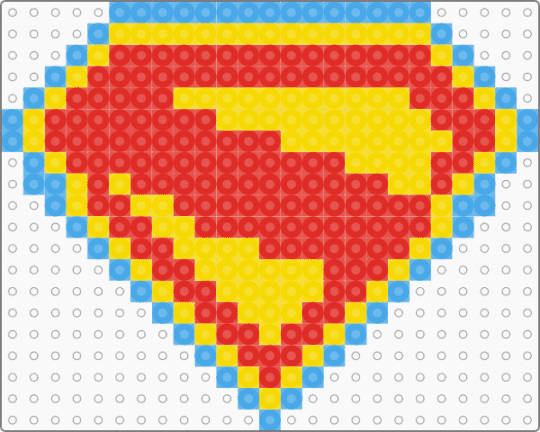 superman logo 2025 - red, yellow