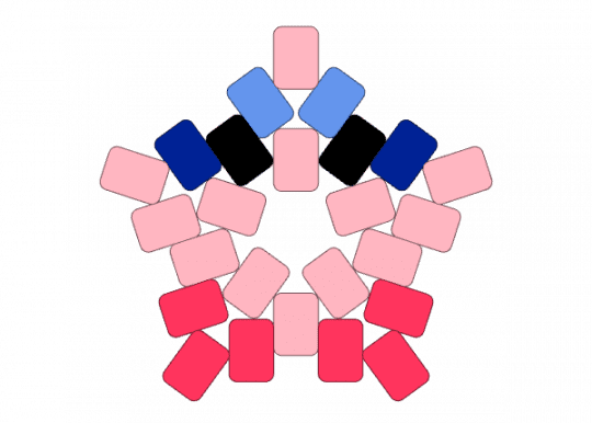 kirby - pink, red