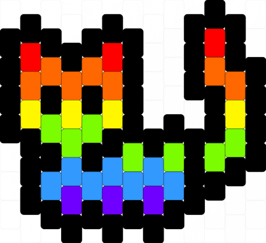 Cat Loaf Charms #1: Rainbow - 