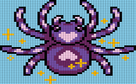 spooder pony - light blue, pink