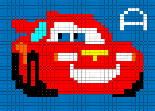 lighting - blue, red