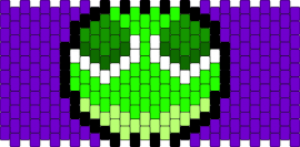 green puyo - puyo puyo,sega,video game,cuff,green,purple