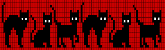 cats waistband - red