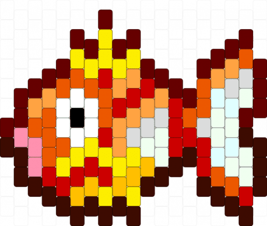Magikarp || Pokémon - brown, charm, cute, gaming, magikarp, nintendo, orange, pokemon, video game