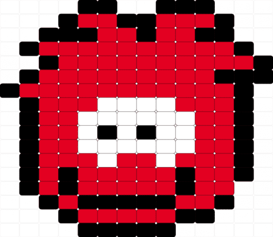 Red puffle - red