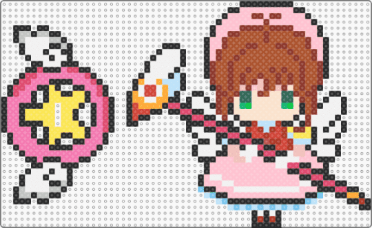 Sakura with base - pink, red