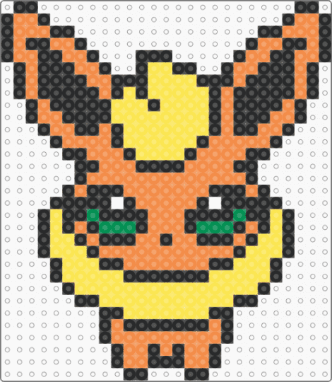 Flareon - orange, yellow