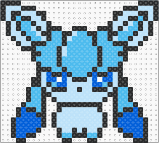 Glaceon - light blue