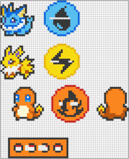 prueba - light blue, orange, yellow
