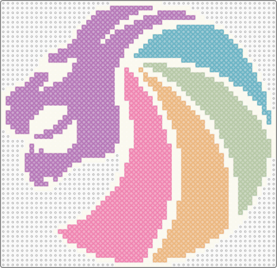 Glow in the Dark Seven Lions - pink