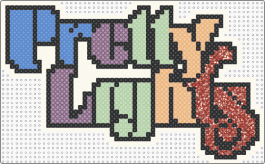 Pretty Lights - orange, red, teal