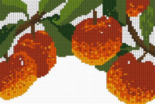 ApplesorPeaches - gold, orange, red
