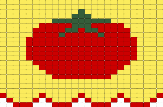 Tomato - red, yellow