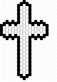 Cruz - cross,religion,symbol,simple,outline,black,white