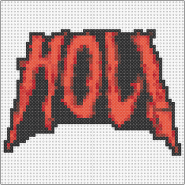 HOL! - hol!,logo,dj,edm,music,red,black