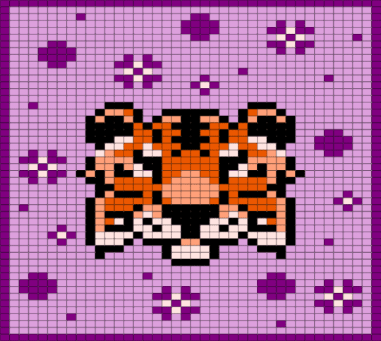 Tiger Tapestry - pink