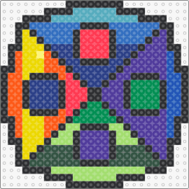 sup - circle,geometric,colorful,ball,blue,green,orange