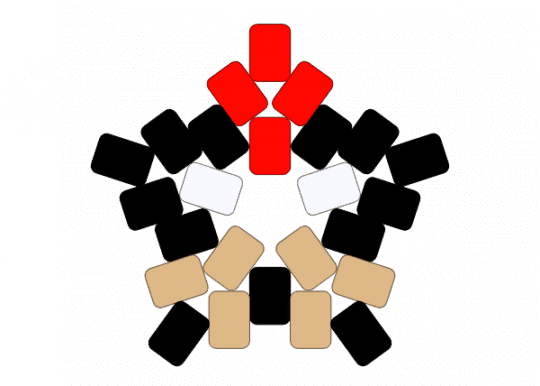 Shadow The Hedgehog Star (Remix) - beige, red, sonic the hedgehog