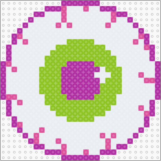 Pink n green candy eyeball - eye, eyeball, green, halloween, kawaii, pastel, pink, spooky
