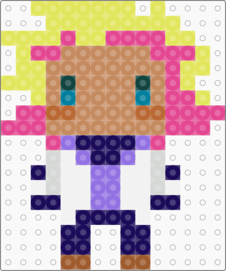 vega jackpot crash course - chibi, jackpot crash course, jcc, pink, purple, studio investigrave, tan, yellow