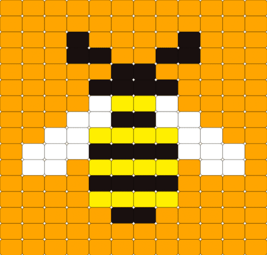 Bee - orange