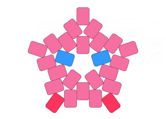Kirby star - character, pink