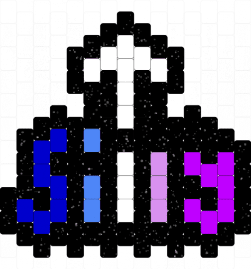 Berrisexual silly charm - berrisexual, black, lgbtq, pride, purple, silly