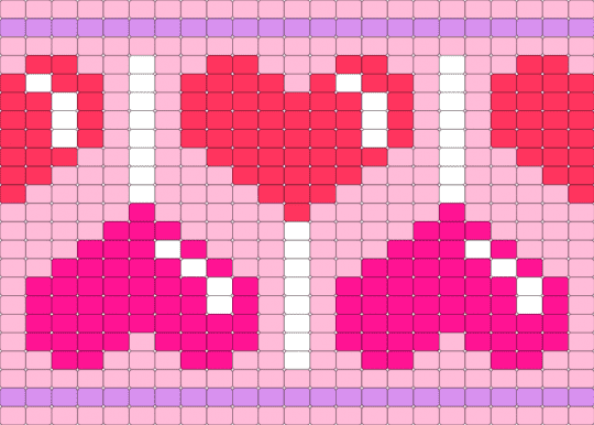 Heart Lollies - pink