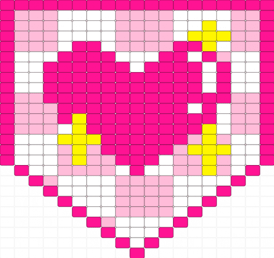 Heart Flag - pink