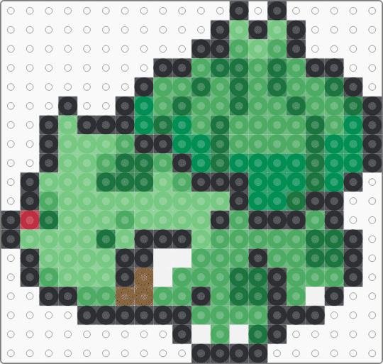 bulbasaur - green, teal