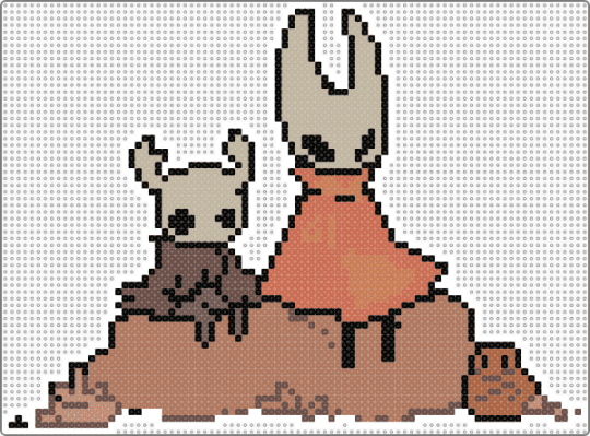 Hollow Knight + silksong - beige, tan