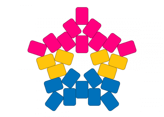 Pansexual - blue, pink