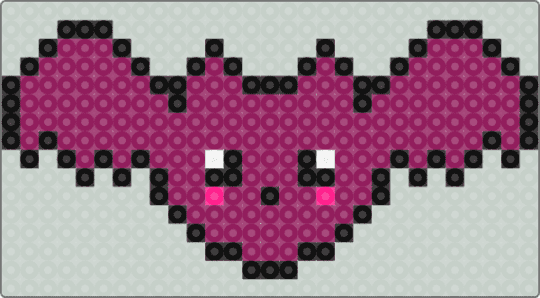 Bat - pink, white