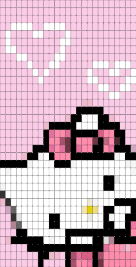 Hello kitty tapestry/banner - banner, cute, hello kitty, pink, sanrio, tapestry