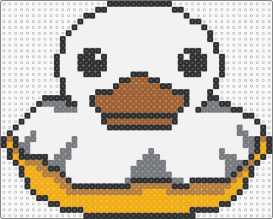 Boo Duck - costume, ducky, ghost, halloween, orange, tan, white
