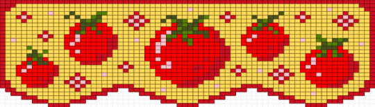 Tomato banner - red, yellow