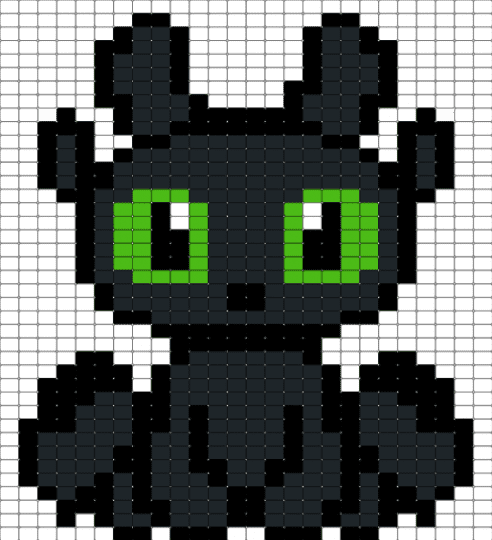 Toothless1 - white