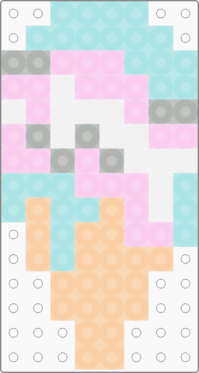 MELTING TRANS ICECREAM RAAHHHHH - beige, cotdtransitions, cute, ice cream, light blue, pride, sad, silly, trans, transgender