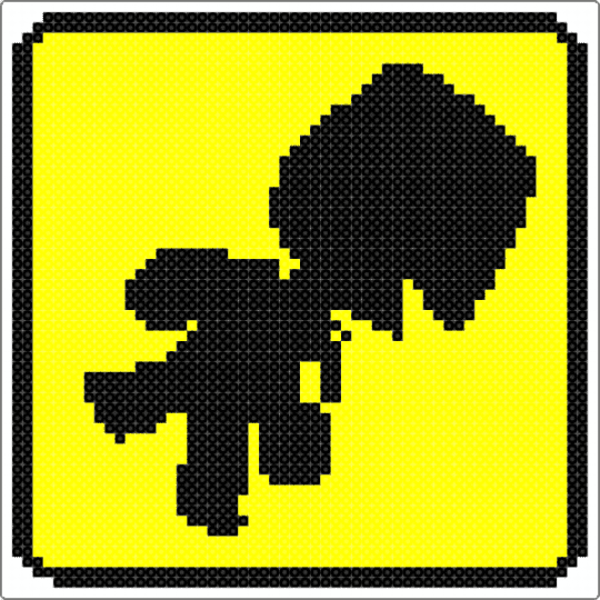 Sackboy walking sign huge🔶️ - 