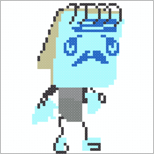Clive lbp- AKA paperclip guy but HUGE 📎 🖇 - character, clive, game, games, lbp, ps3, sack boy, video game