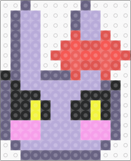 Jax w bow, eyeliner, and some-what blush! - gray, jax, pink, tadc
