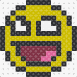 1c - emoji,smiley,face,happy,yellow,pink