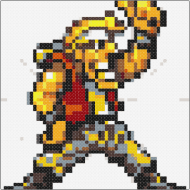 Iker - metal slug,arcade,classic,video game,sprite,yellow,red