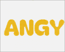 Angy1 - angy,text,bold,cute,yellow
