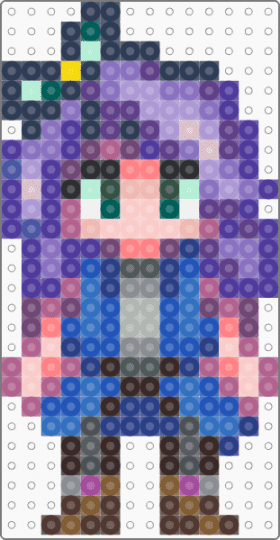 Abigail - Stardew Valley - abigail stardew valley, blue, brown, character, pink, purple, stardew, stardew valley, stardew valley bachelors, stardewvalley, video game