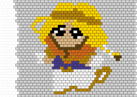 princess kenny - kenny mccormick,south park,princess,character,funny,tv show,animation,panel,blonde,gray,yellow,white,orange
