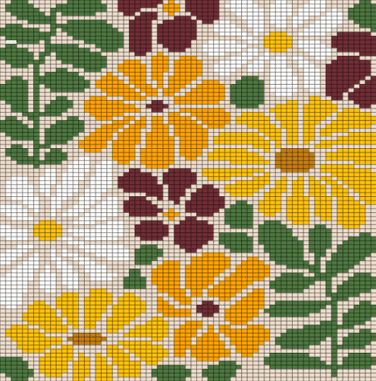 Wall Art - beige, green